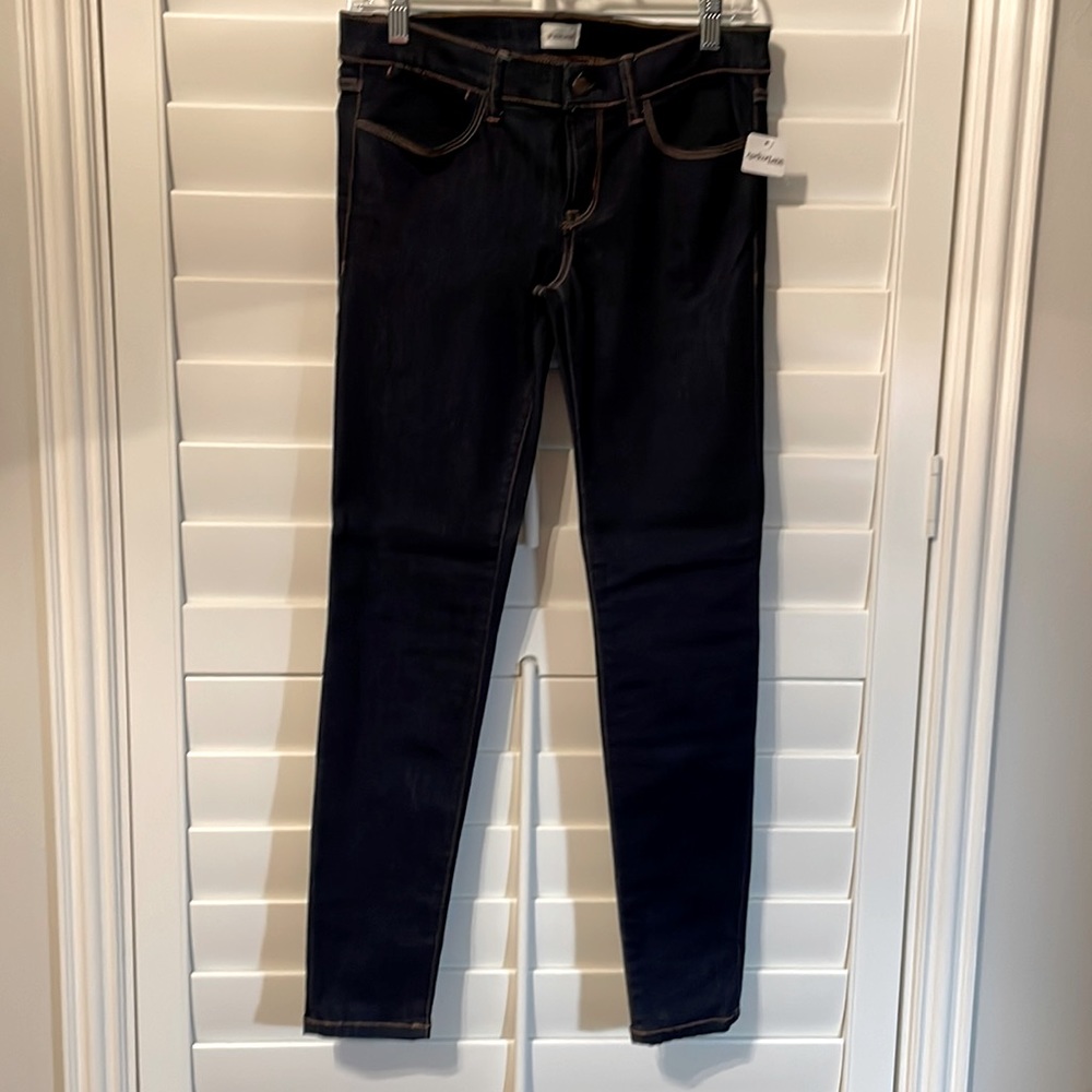 Sneak Peek Dark Low Rise Jeggings in Brand New Condition